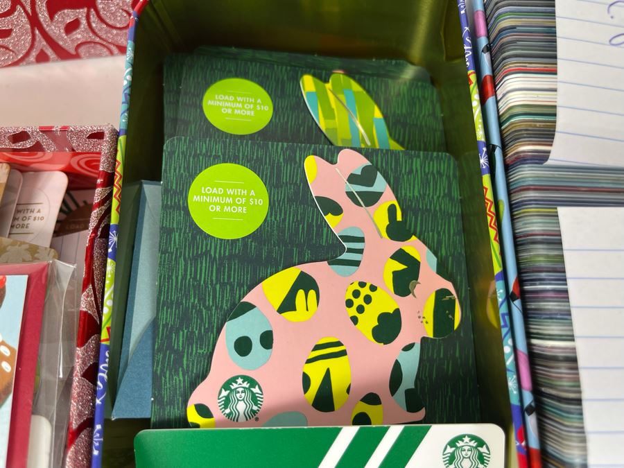 JUST ADDED - Huge Collection Of 387 Collectible Starbucks Gift Cards From 2010-2017 - See Photos For Small Sampling [Photo 13]