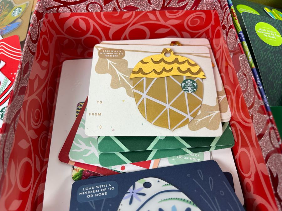 JUST ADDED - Huge Collection Of 387 Collectible Starbucks Gift Cards From 2010-2017 - See Photos For Small Sampling [Photo 10]