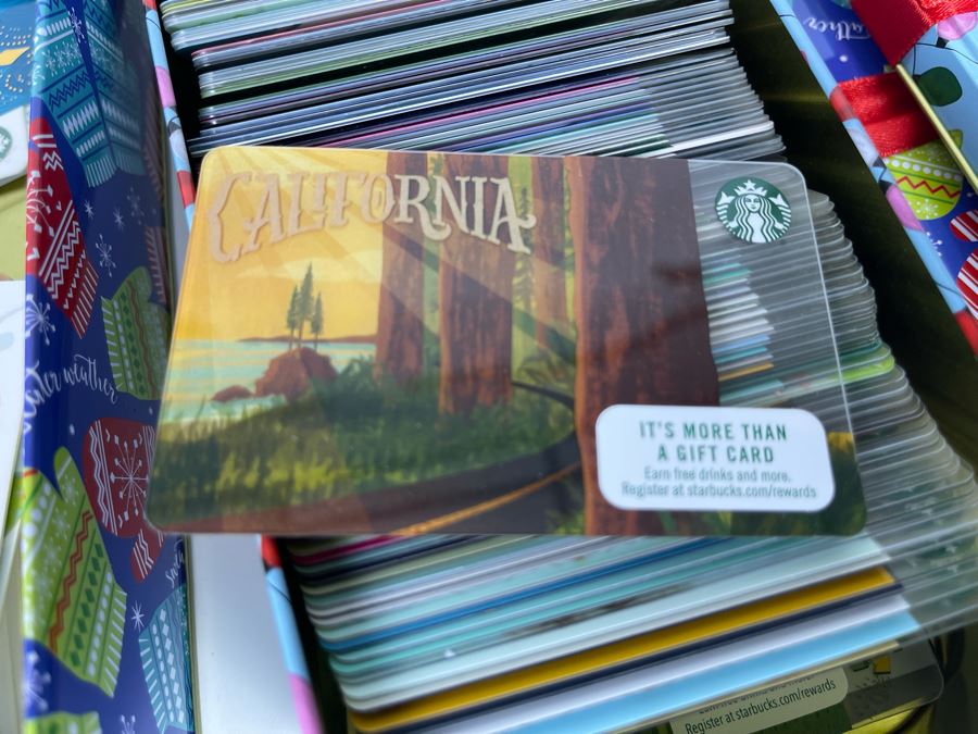 JUST ADDED - Huge Collection Of 387 Collectible Starbucks Gift Cards From 2010-2017 - See Photos For Small Sampling [Photo 19]