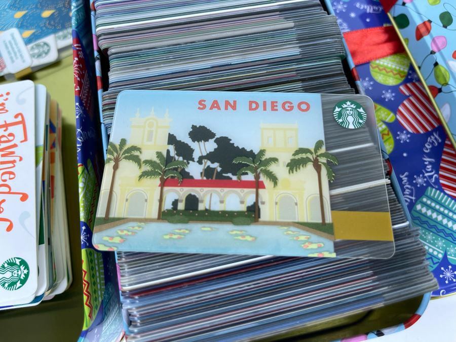 JUST ADDED - Huge Collection Of 387 Collectible Starbucks Gift Cards From 2010-2017 - See Photos For Small Sampling [Photo 17]