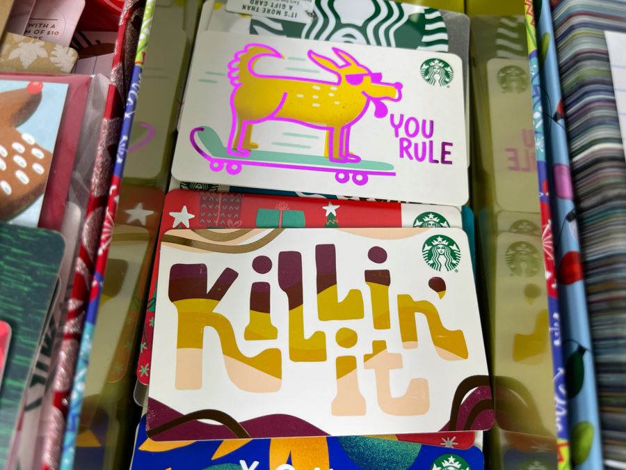 JUST ADDED - Huge Collection Of 387 Collectible Starbucks Gift Cards From 2010-2017 - See Photos For Small Sampling [Photo 15]