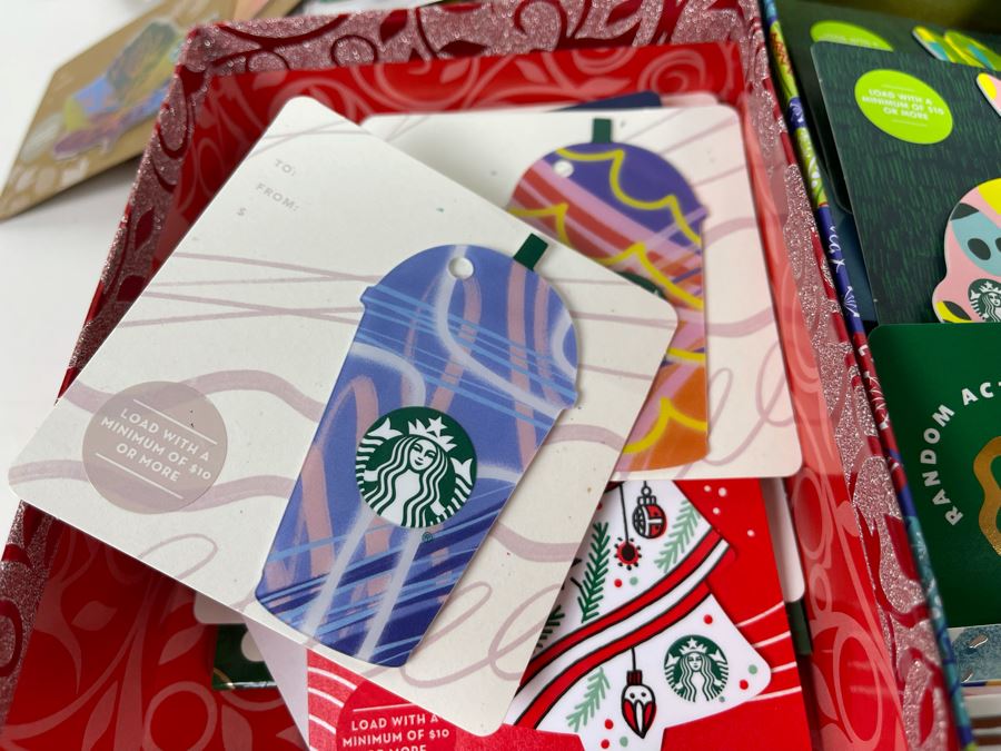 JUST ADDED - Huge Collection Of 387 Collectible Starbucks Gift Cards From 2010-2017 - See Photos For Small Sampling [Photo 9]
