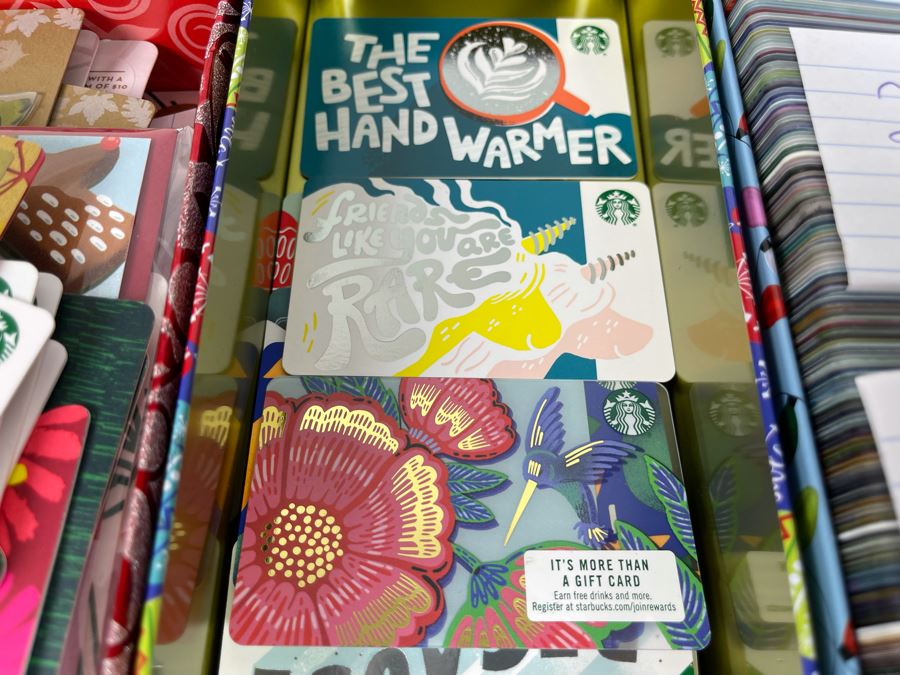 JUST ADDED - Huge Collection Of 387 Collectible Starbucks Gift Cards From 2010-2017 - See Photos For Small Sampling [Photo 16]
