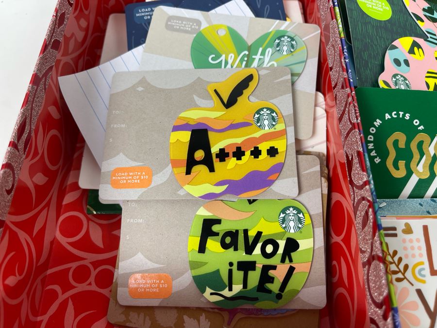 JUST ADDED - Huge Collection Of 387 Collectible Starbucks Gift Cards From 2010-2017 - See Photos For Small Sampling [Photo 7]