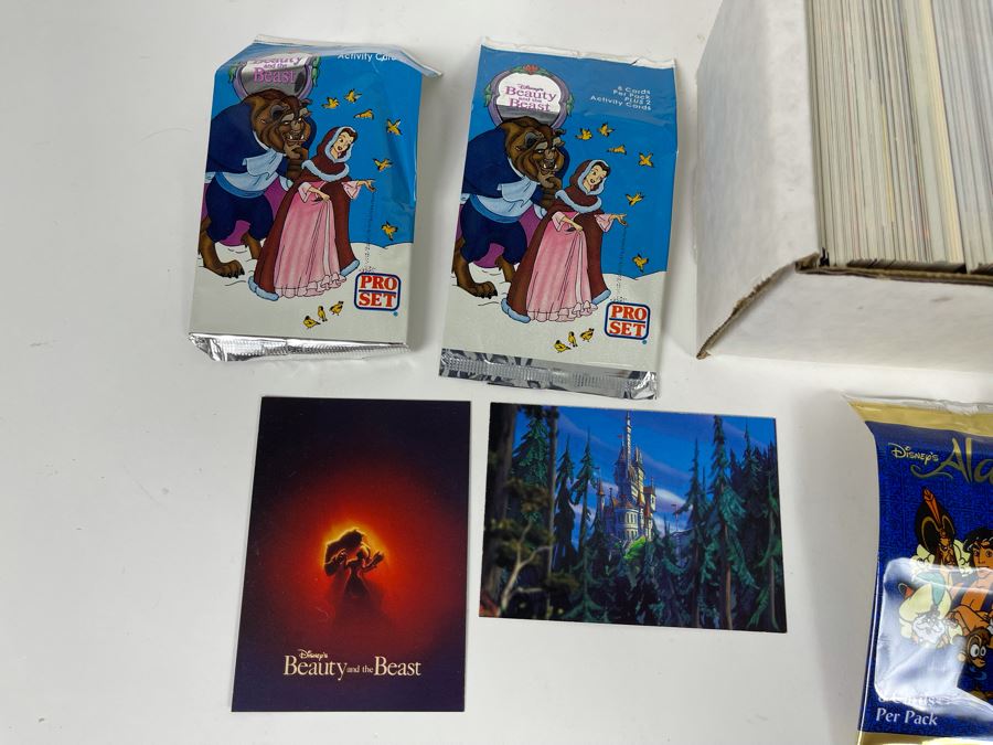 JUST ADDED - Disney's Beauty And The Beast, Disney's Aladdin, Topps The Ren & Stimpy Show And Batman Animated Series Trading Cards [Photo 3]