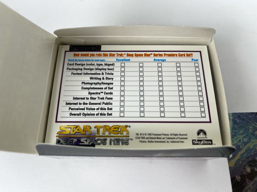 JUST ADDED - Limited Edtion Star Trek Deep Space Nine Trading Cards 100 Card Series [Photo 9]