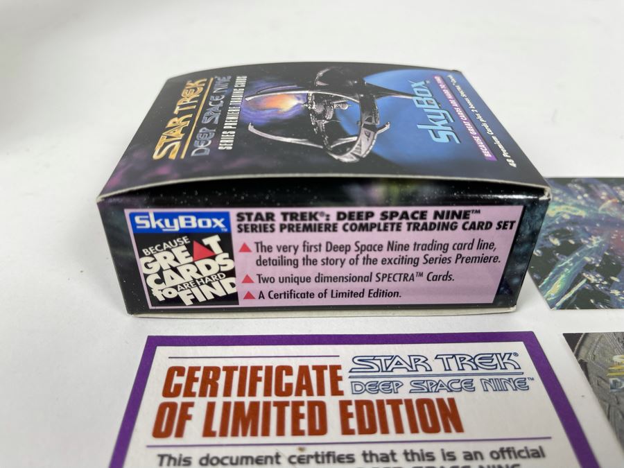 JUST ADDED - Limited Edtion Star Trek Deep Space Nine Trading Cards 100 Card Series [Photo 6]