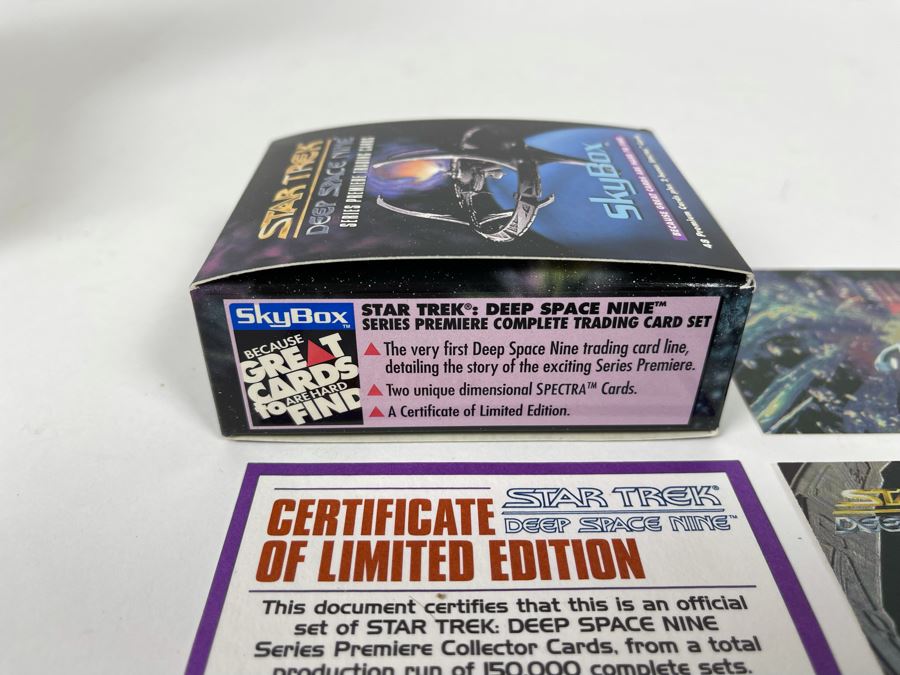 JUST ADDED - Limited Edtion Star Trek Deep Space Nine Trading Cards 100 Card Series [Photo 7]