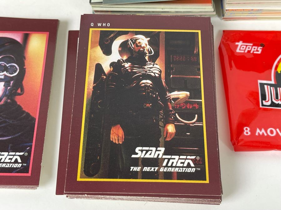 JUST ADDED - Topps Jurassic Park, Star Wars Galaxy And Star Trek The Next Generation Trading Cards [Photo 10]