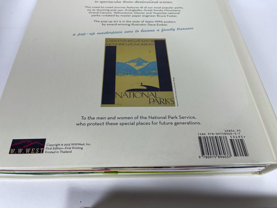 JUST ADDED - Pop-Up Book Collection: Fishing For The Moon By Lulu Hansen, Architecture, America's National Parks, Leaves And Charlie Brown It's The Great Pumpkin [Photo 18]