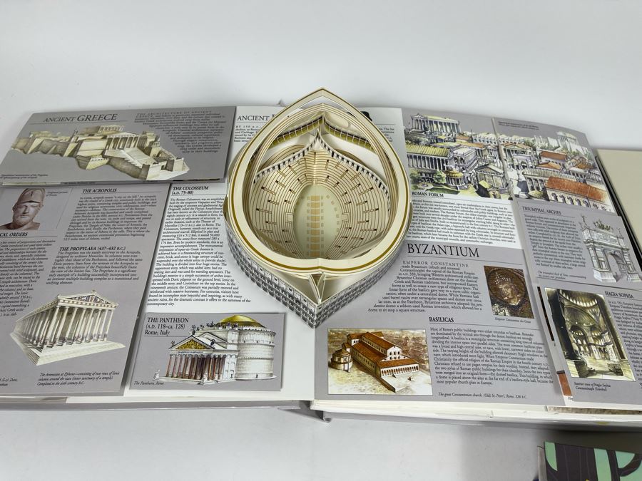 JUST ADDED - Pop-Up Book Collection: Fishing For The Moon By Lulu Hansen, Architecture, America's National Parks, Leaves And Charlie Brown It's The Great Pumpkin [Photo 21]