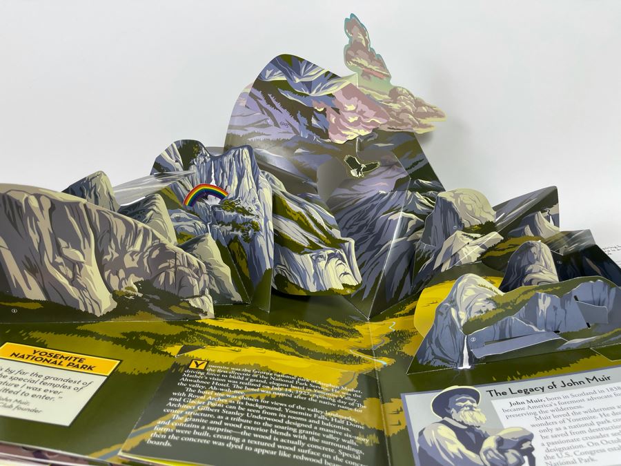 JUST ADDED - Pop-Up Book Collection: Fishing For The Moon By Lulu Hansen, Architecture, America's National Parks, Leaves And Charlie Brown It's The Great Pumpkin [Photo 17]