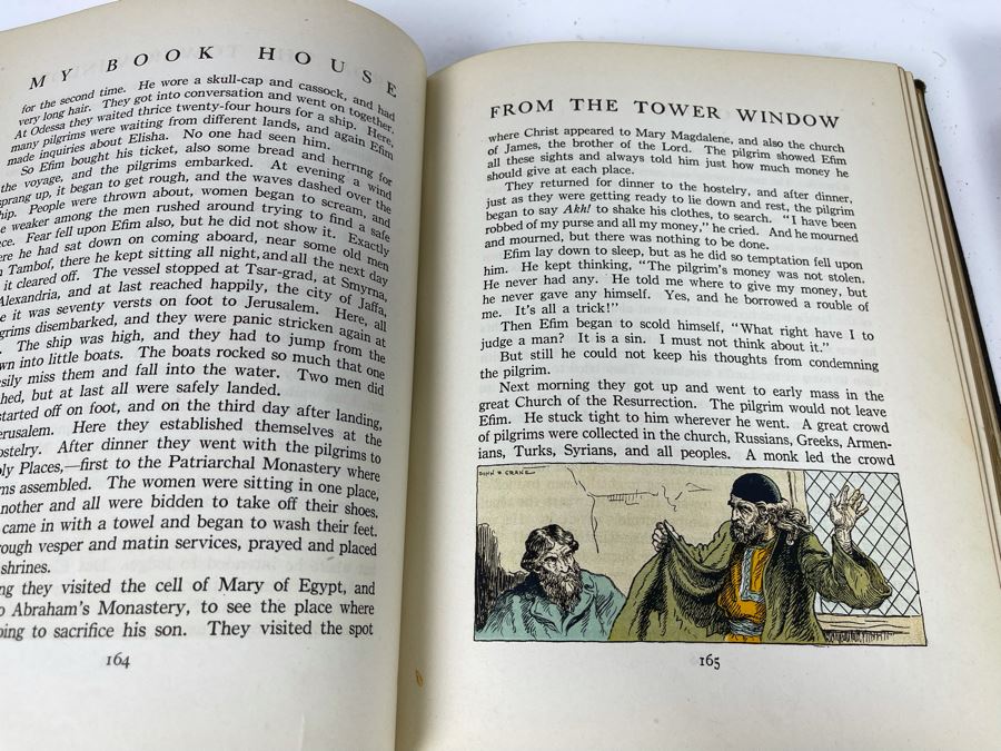 JUST ADDED - Vintage 1920 Children's Books: My Bookhouse Through Fairy Halls [Photo 12]