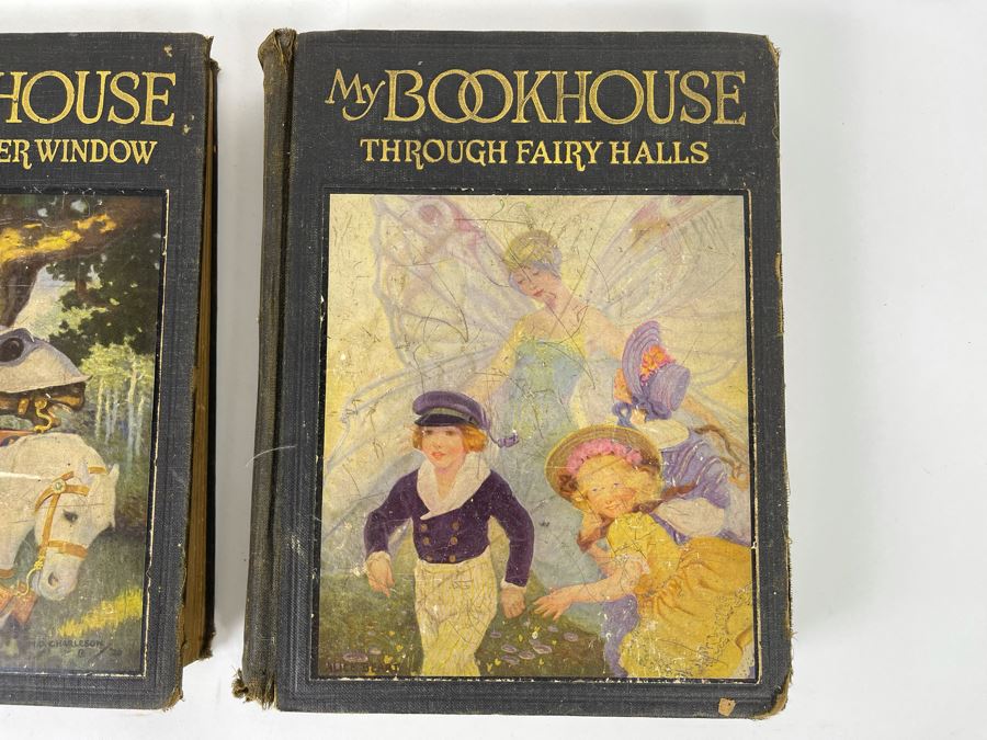 JUST ADDED - Vintage 1920 Children's Books: My Bookhouse Through Fairy Halls [Photo 2]
