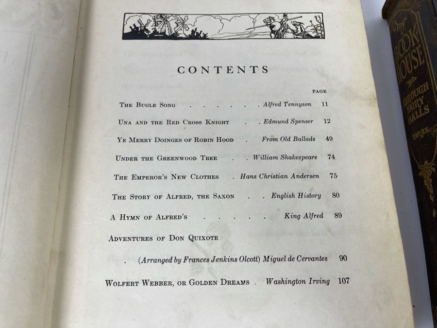 JUST ADDED - Vintage 1920 Children's Books: My Bookhouse Through Fairy Halls [Photo 11]