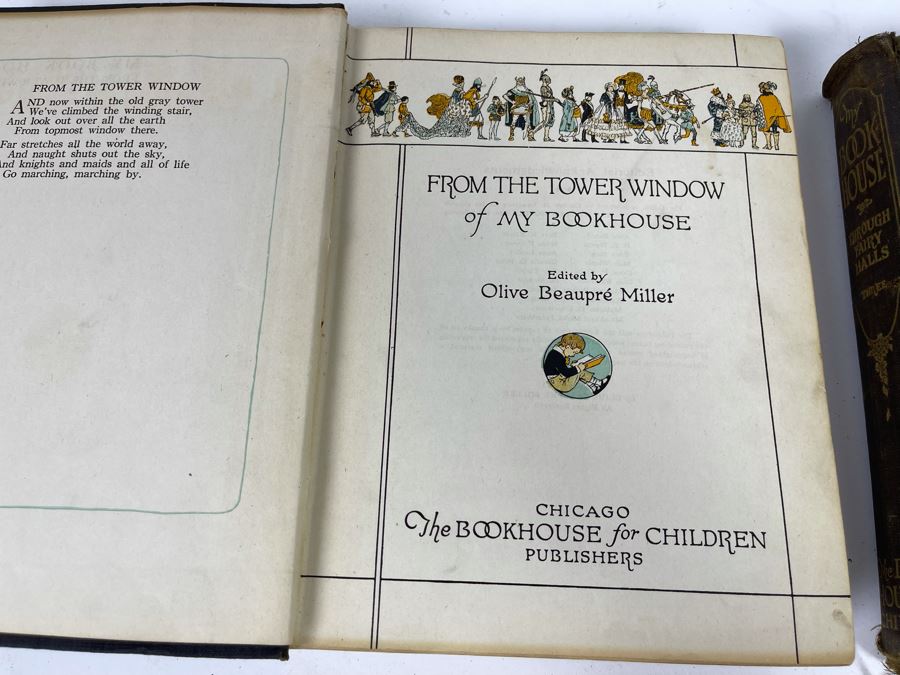 JUST ADDED - Vintage 1920 Children's Books: My Bookhouse Through Fairy Halls [Photo 9]