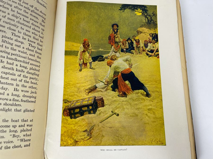 JUST ADDED - Vintage 1921 Book Howard Pyle's Book Of Pirates With Illustrations [Photo 17]