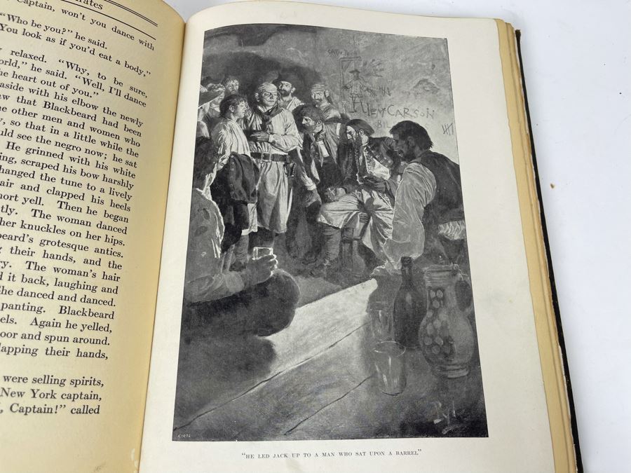 JUST ADDED - Vintage 1921 Book Howard Pyle's Book Of Pirates With Illustrations [Photo 20]