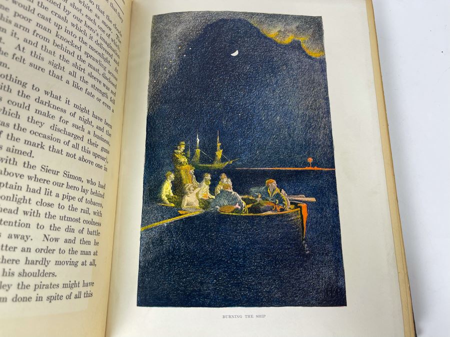 JUST ADDED - Vintage 1921 Book Howard Pyle's Book Of Pirates With Illustrations [Photo 16]