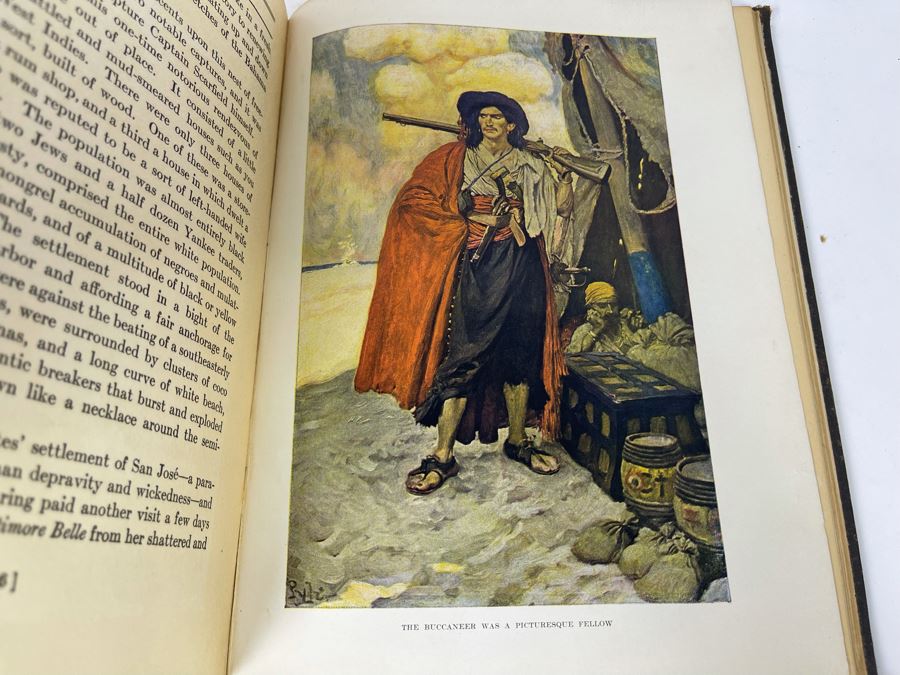 JUST ADDED - Vintage 1921 Book Howard Pyle's Book Of Pirates With Illustrations [Photo 23]