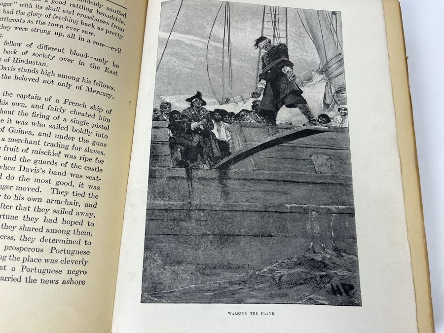 JUST ADDED - Vintage 1921 Book Howard Pyle's Book Of Pirates With Illustrations [Photo 12]