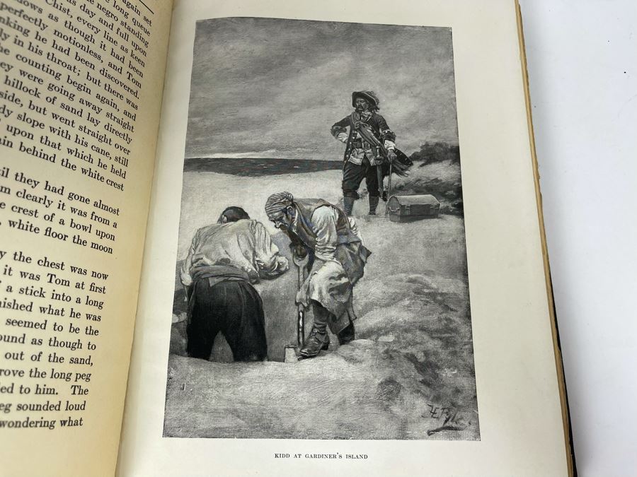 JUST ADDED - Vintage 1921 Book Howard Pyle's Book Of Pirates With Illustrations [Photo 18]