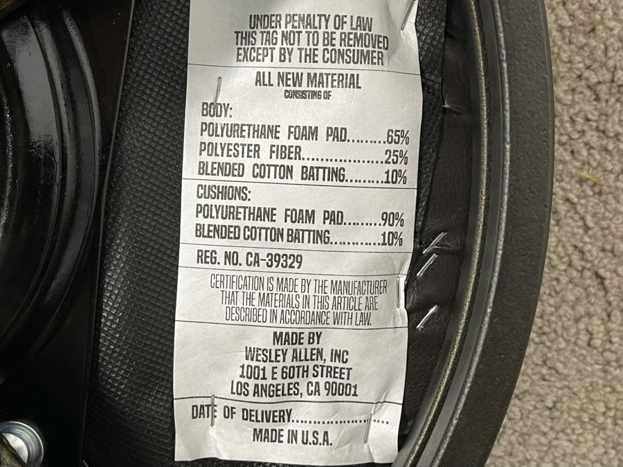 Pair Of Wesley Allen Heavy Swivel Backless Barstools 24H [Photo 5]