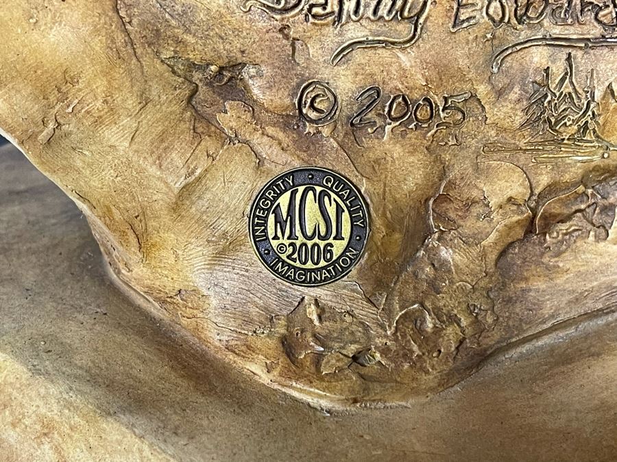 resin elk statue