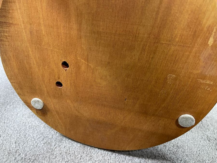 Original W. M. Churchill, Jr. 1994 Wooden Carved Sculpture Titled 'Raptor' (See Photos For Slight Chip On One Feather) 18W X 12D X 30H - Estimate $500-$1,000 [Photo 18]