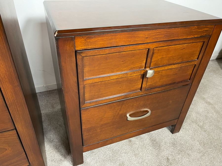 Contemporary New Classic Home Furnishings Dresser 36W X 50H With Matching Nightstands 25W X 26H [Photo 8]