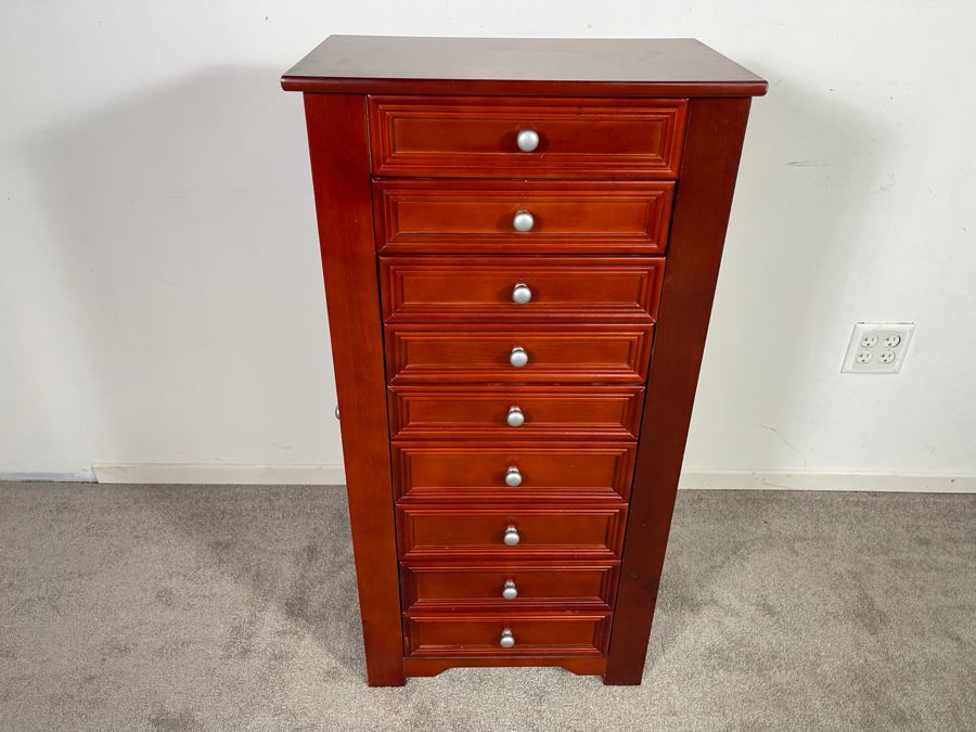 Standing Jewelry Cabinet Box 20W X 12D X 40H [Photo 3]