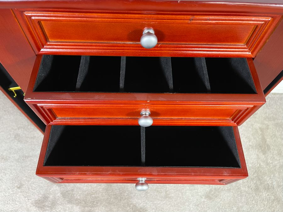 Standing Jewelry Cabinet Box 20W X 12D X 40H [Photo 7]