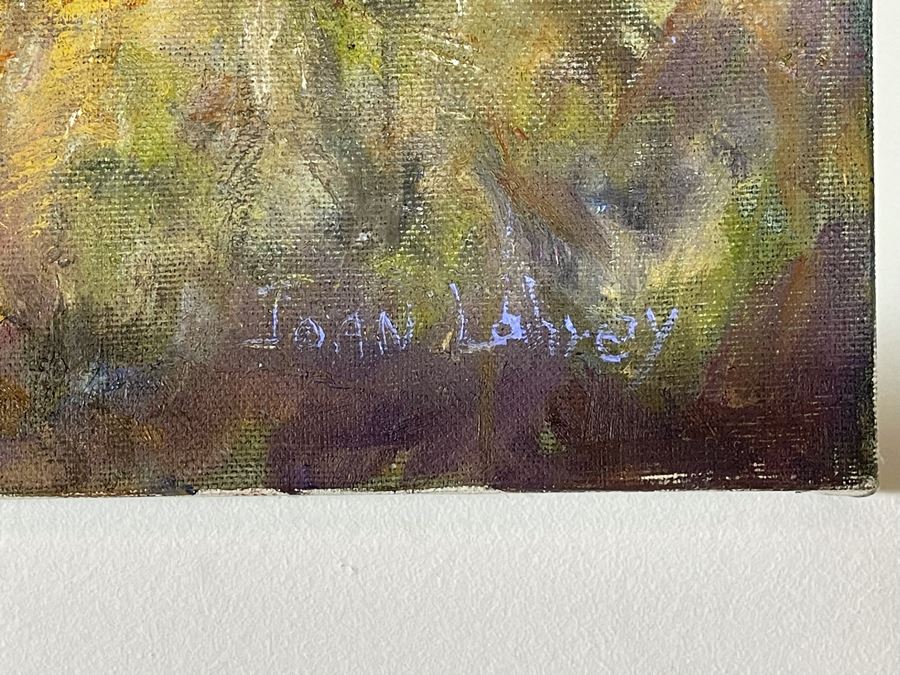 Original Joan Lohrey Seascape Painting On Canvas 20 X 16 [Photo 3]