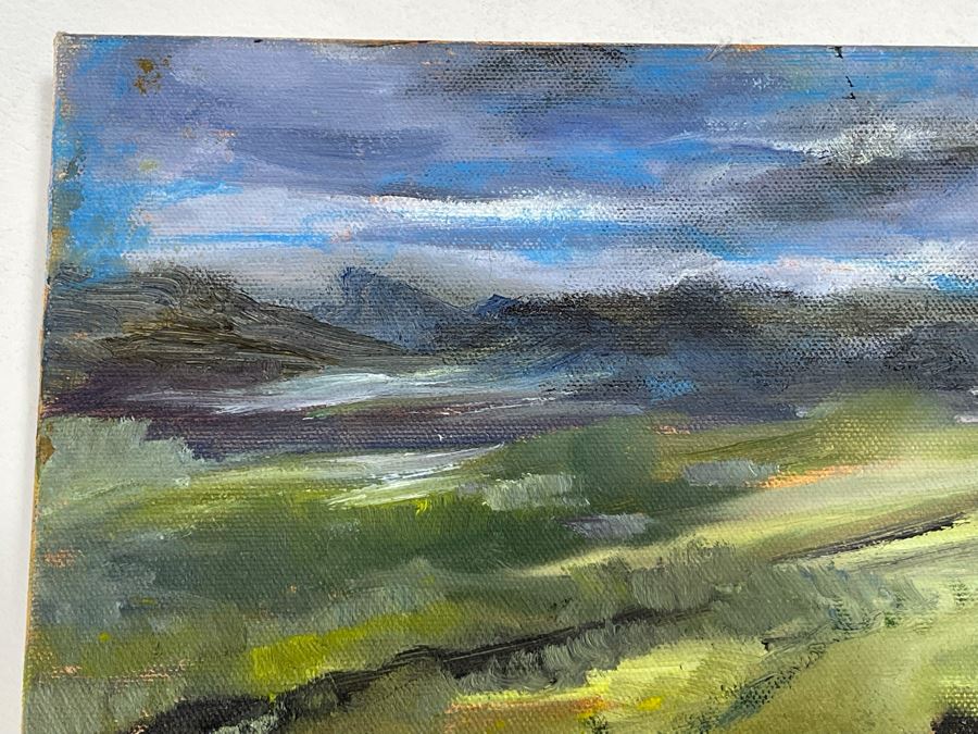 Original Joan Lohrey Painting On Canvas 14 X 11 [Photo 4]