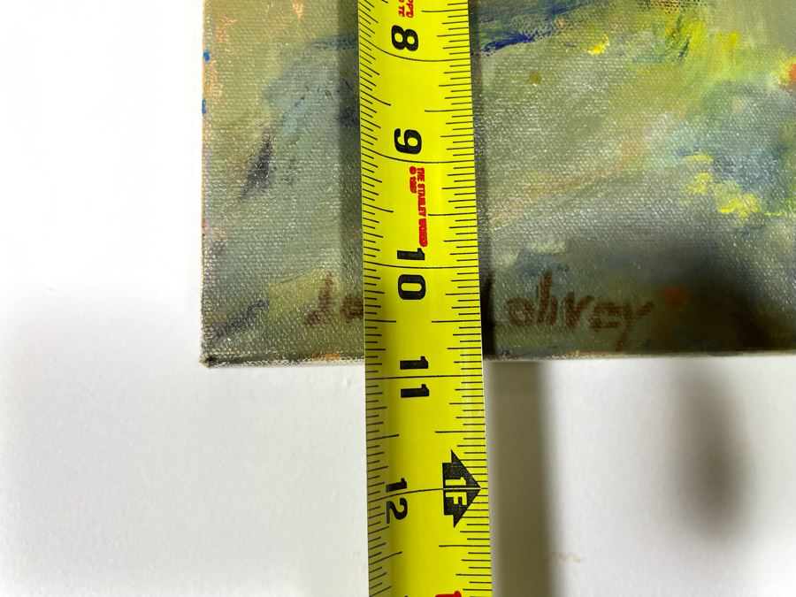 Original Joan Lohrey Painting On Canvas 14 X 11 [Photo 7]