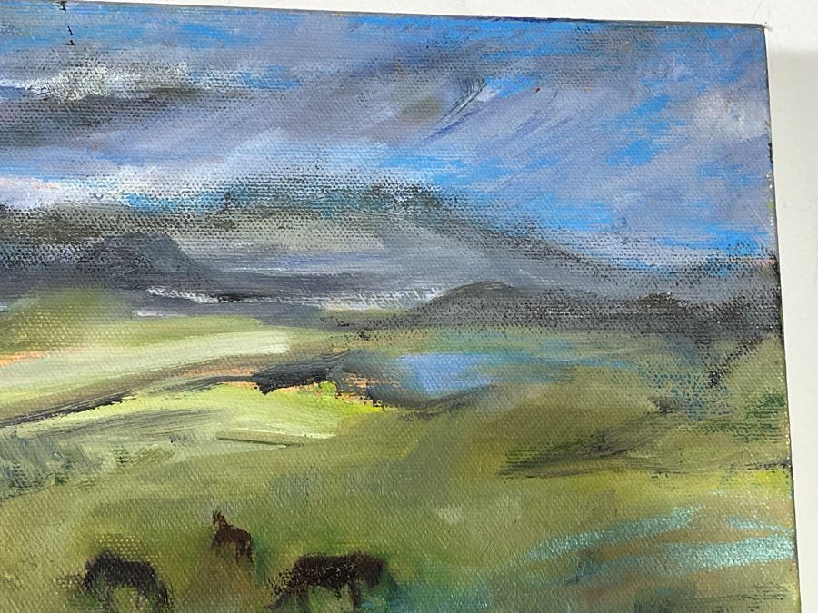 Original Joan Lohrey Painting On Canvas 14 X 11 [Photo 5]