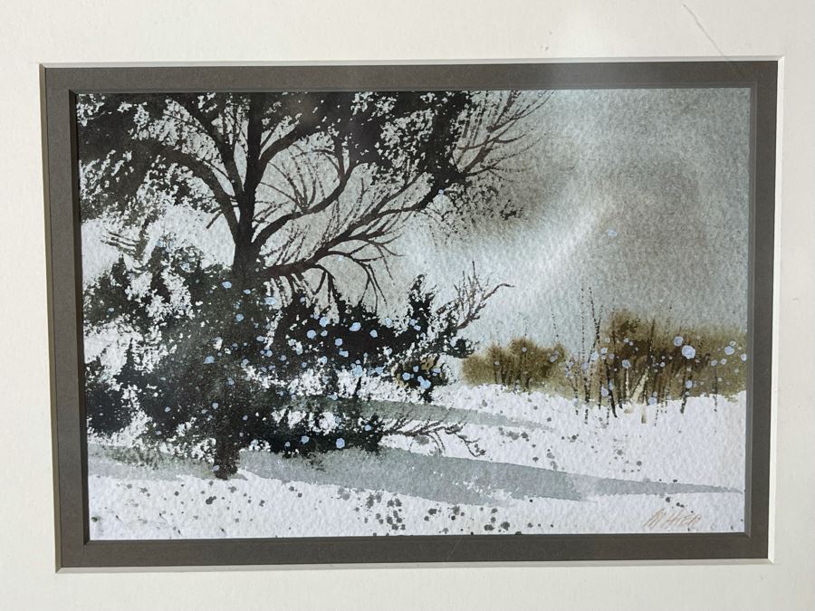 Nicely Framed Collection Of Various Nature Artwork Including Two Original Watercolor Paintings 16W X 24H [Photo 4]