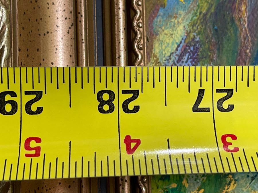 Original Joan Lohrey Abstract Painting 28 X 22 [Photo 6]