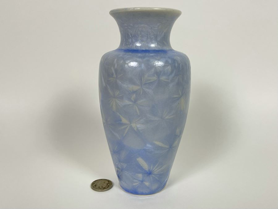 Jack Boydston Crystalline Studio Pottery Vase 6.5H [Photo 2]