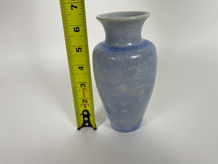 Jack Boydston Crystalline Studio Pottery Vase 6.5H [Photo 8]