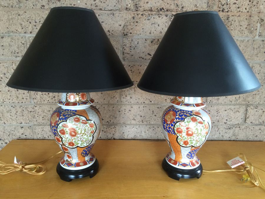 Pair of Asian Lamps