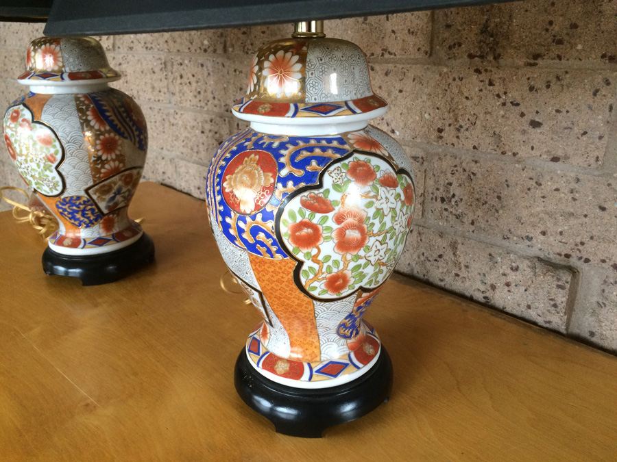 Pair of Asian Lamps [Photo 5]