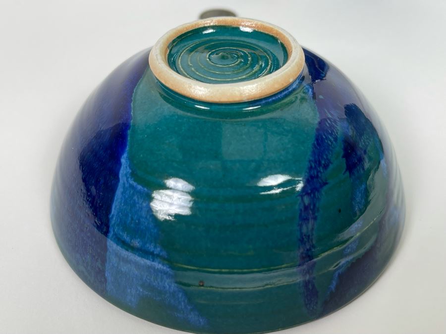 Venice Clay Gary Steinborn Cat Vase 5H, Floral Vase 7H And Pottery Bowl 2H [Photo 11]