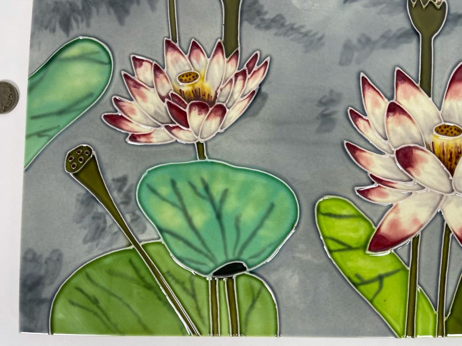 Large Decorative Wall Tile Plaque 14 X 11 [Photo 4]