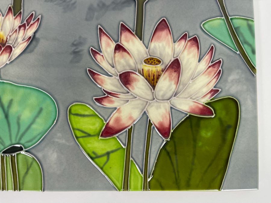 Large Decorative Wall Tile Plaque 14 X 11 [Photo 3]