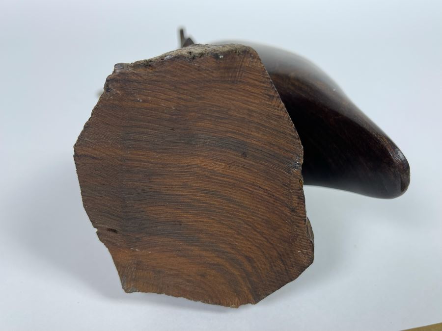 Carved Ironwood Quail Bird Sculpture 8.5H [Photo 7]