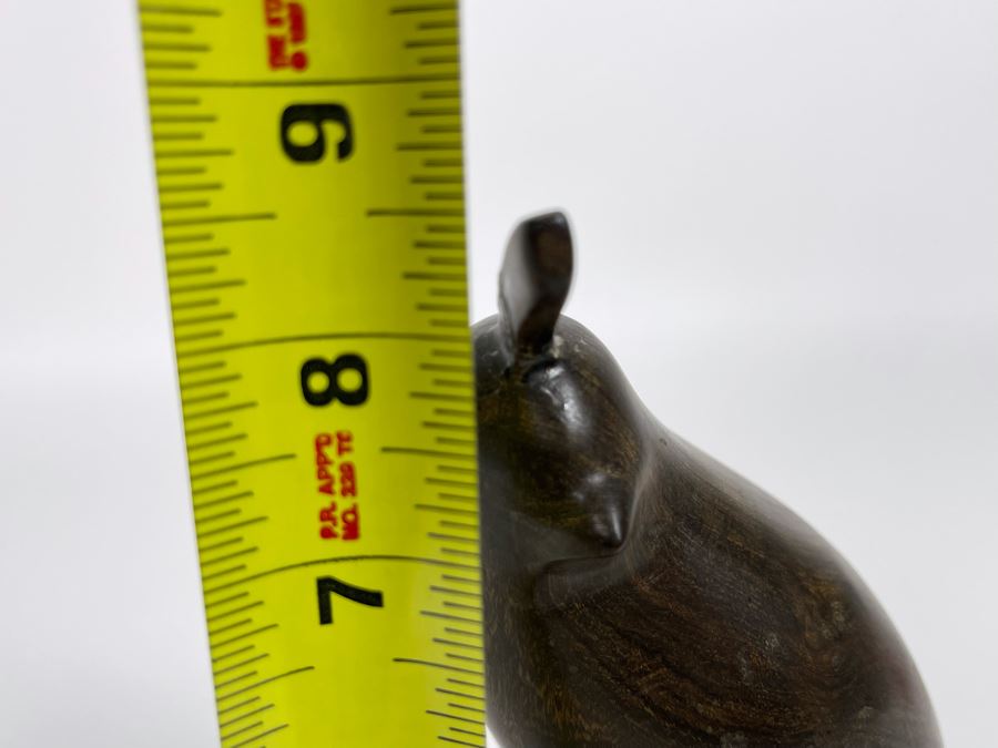 Carved Ironwood Quail Bird Sculpture 8.5H [Photo 8]