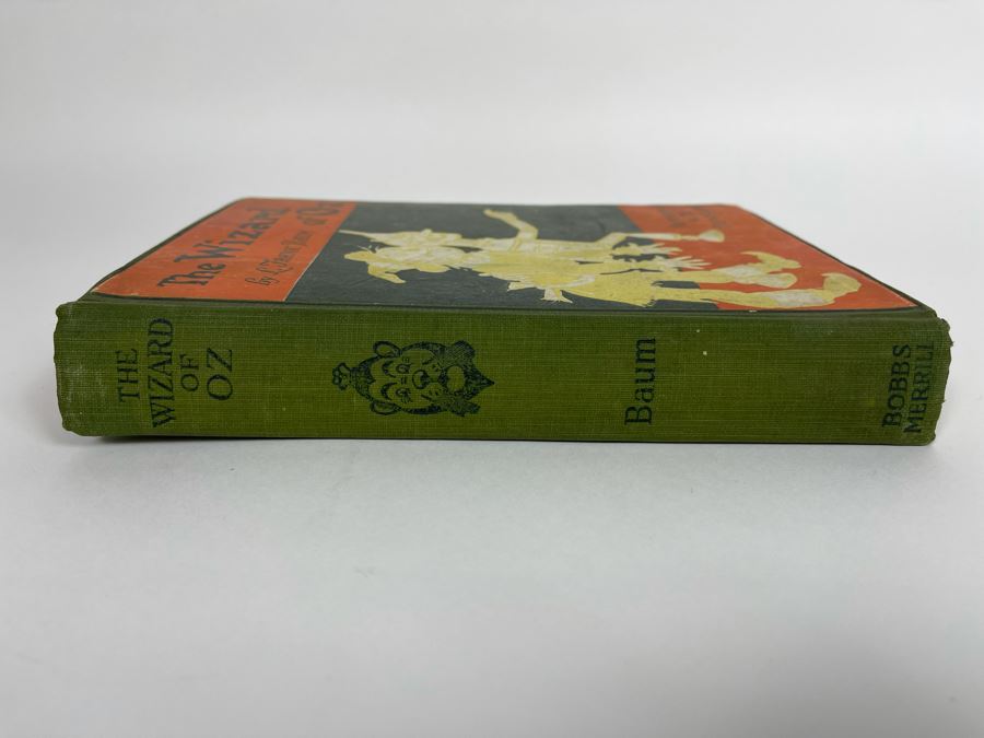 Antique 1903 Hardcover Book The Wizard Of Oz By L. Frank Baum Color Plates By W. W. Denslow [Photo 4]
