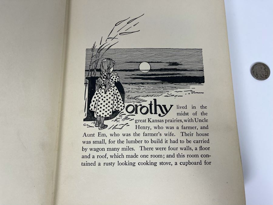 Antique 1903 Hardcover Book The Wizard Of Oz By L. Frank Baum Color Plates By W. W. Denslow [Photo 11]