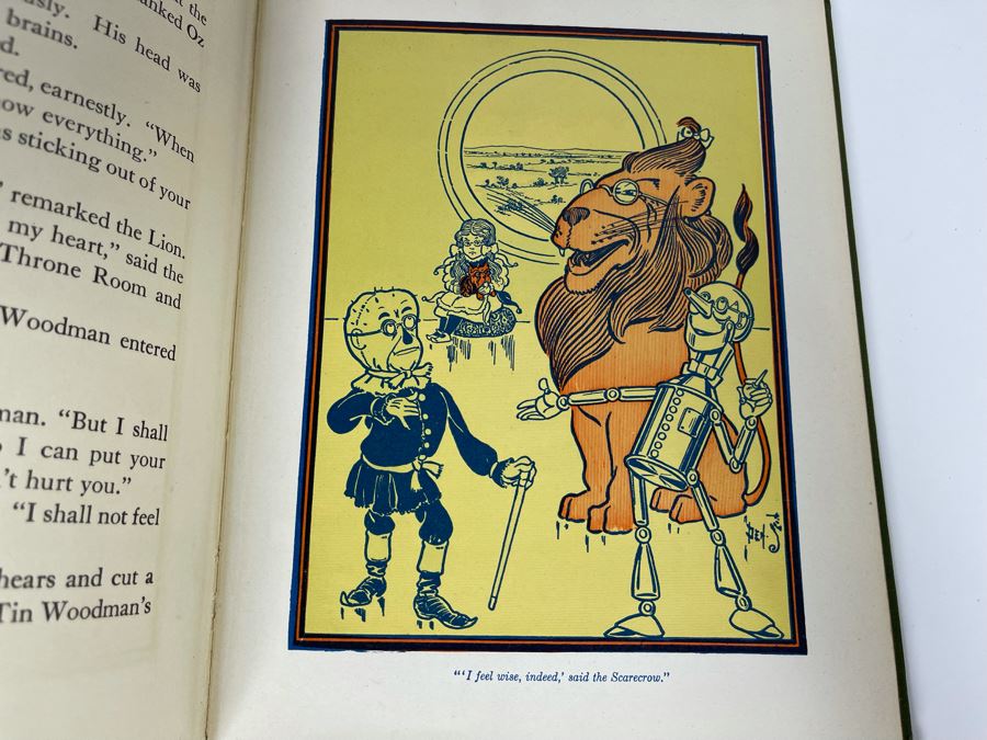 Antique 1903 Hardcover Book The Wizard Of Oz By L. Frank Baum Color Plates By W. W. Denslow [Photo 16]